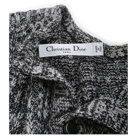 dior cardigan black|dior cardigan women's.